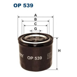 Filter za ulje FILTRON OP 539