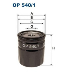 Filter za ulje FILTRON OP 540/1