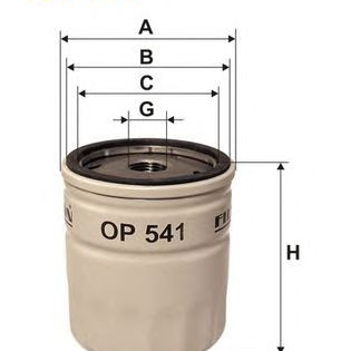 Filter ulja FILTRON OP 541