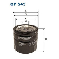 Filter za ulje FILTRON OP 543