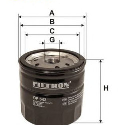 Filter za ulje FILTRON OP 543