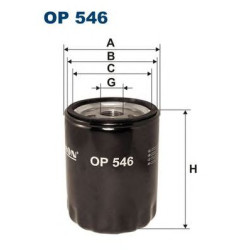 Filter za ulje FILTRON OP 546