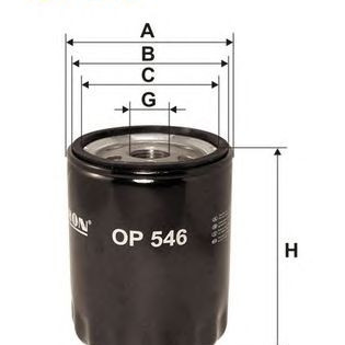 Filter ulja FILTRON OP 546