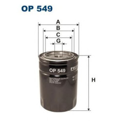 Filter za ulje FILTRON OP 549