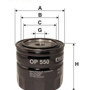 Filter za ulje FILTRON OP 550