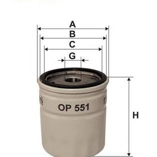 Filter za ulje FILTRON OP 551