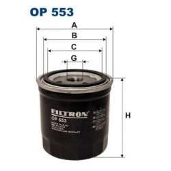 Filter za ulje FILTRON OP 553