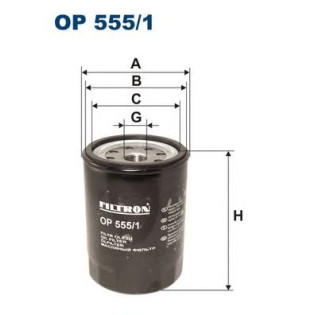 Filter za ulje FILTRON OP 555/1