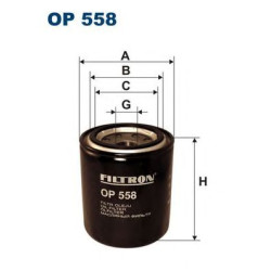 Filter za ulje FILTRON OP 558