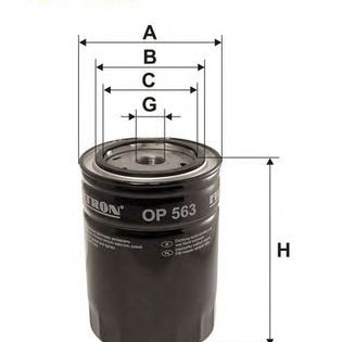 Filter ulja FILTRON OP 563