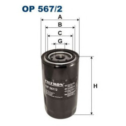 Filter za ulje FILTRON OP 567/2