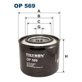 Filter za ulje FILTRON OP 569