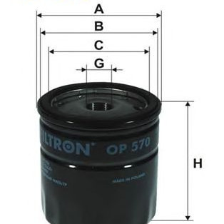 Filter za ulje FILTRON OP 570