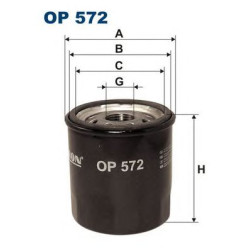 Filter za ulje FILTRON OP 572