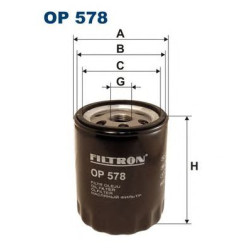 Filter za ulje FILTRON OP 578