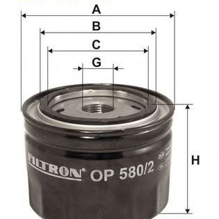 Filter ulja FILTRON OP 580/2