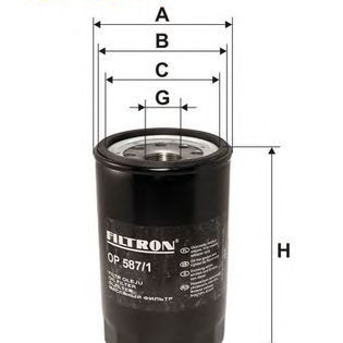 Filter ulja FILTRON OP 587/1