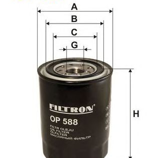 Filter ulja FILTRON OP 588