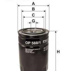 Filter za ulje FILTRON OP 588/1