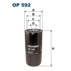 Filter za ulje FILTRON OP 592
