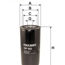 Filter za ulje FILTRON OP 592