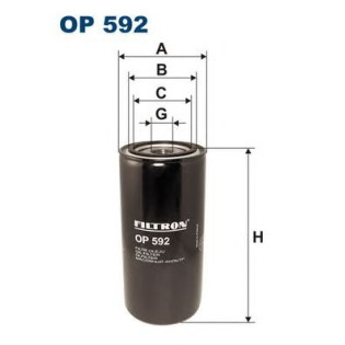 Filter za ulje FILTRON OP 592