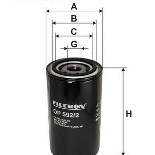 Filter za ulje FILTRON OP 592/2