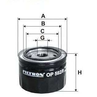 Filter za ulje FILTRON OP 592/8