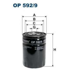 Filter za ulje FILTRON OP 592/9