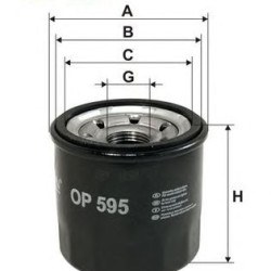 Filter za ulje FILTRON OP 595