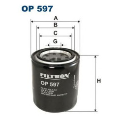 Filter za ulje FILTRON OP 597