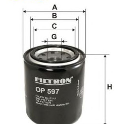 Filter za ulje FILTRON OP 597