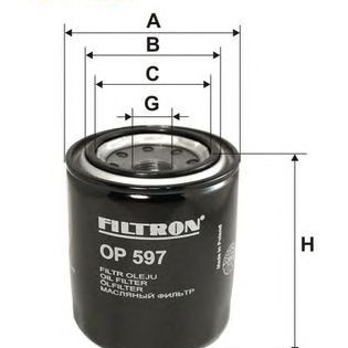 Filter ulja FILTRON OP 597
