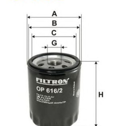 Filter za ulje FILTRON OP 616/2