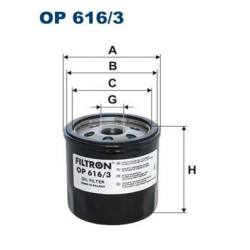 Filter za ulje FILTRON OP 616/3
