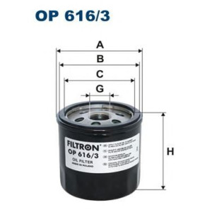 Filter za ulje FILTRON OP 616/3