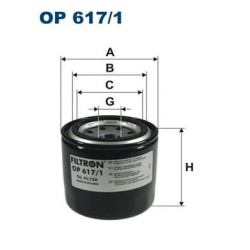 Filter za ulje FILTRON OP 617/1