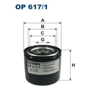 Filter za ulje FILTRON OP 617/1