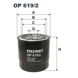 Filter za ulje FILTRON OP 619/2