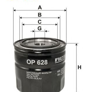 Filter za ulje FILTRON OP 628
