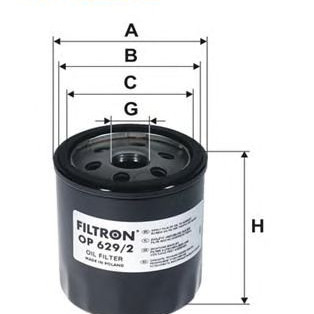 Filter za ulje FILTRON OP 629/2