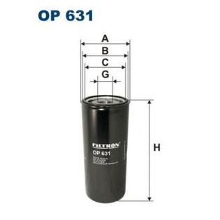 Filter za ulje FILTRON OP 631