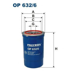 Filter za ulje FILTRON OP 632/6