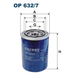 Filter za ulje FILTRON OP 632/7