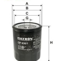 Filter ulja FILTRON OP 636/1