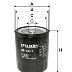 Filter za ulje FILTRON OP 636/1