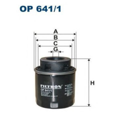 Filter za ulje FILTRON OP 641/1