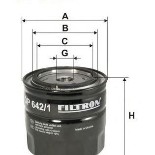Filter ulja FILTRON OP 642/1