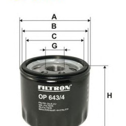 Filter za ulje FILTRON OP 643/4