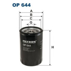 Filter za ulje FILTRON OP 644